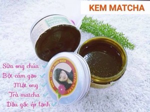 Kem tinh nghệ- kem matcha ô Long