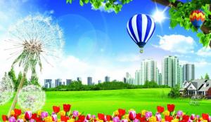 Tranh hoa cỏ 3d - gạch 3d