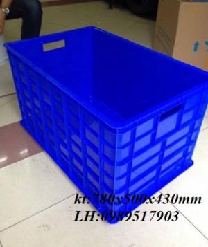 Thanh lý sọt nhựa có bánh xe