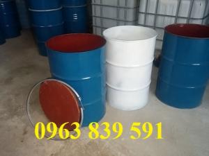 thùng phi sắt nắp hở