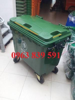 Thùng rác 660L giá rẻ