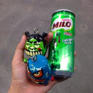 Thùng sữa milo Lon