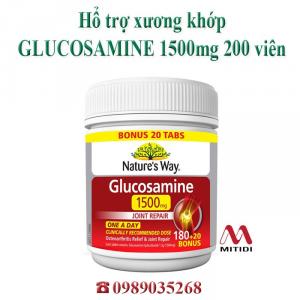 Viên Uống Bổ Xương Khớp Nature’s Way Glucosamine 1500mg 200 viên