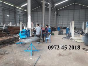 Máy nắn và cắt sắt tự động hàng Việt Nam sản xuất tại Thủ Đô