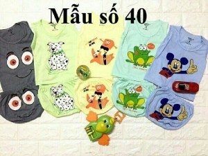 Set 5 bộ nhé Cho bé yêu thêm thoải mái vận động nhé