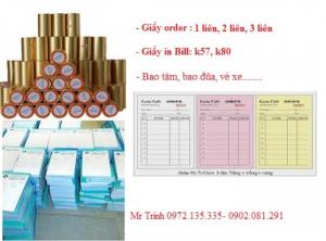 Bán cuốn order giá rẻ