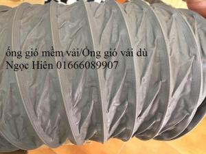 Ống Gió Mềm Vải Hàn Quốc /Phi 75,100,125,...500