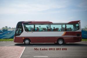 Bán xe 29 chỗ bầu hơi máy Hyundai, hàng 3 cục Tracomeco, Universe Global mới nhất