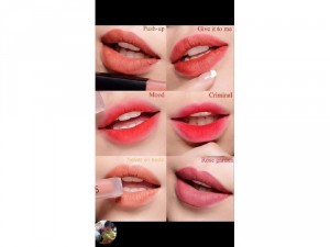 Son kem matte lip by ty quang lê