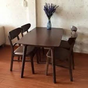 Cần thanh lý bộ bàn ghế tiếp khách, vì mua 2 bộ, nên dư 1 bộ, bàn ghế kiểu Hàn Quốc, màu nâu