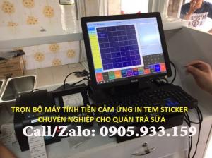 Lắp đặt trọn bộ máy tính tiền cho salon tóc giá rẻ tại Đà Nẵng