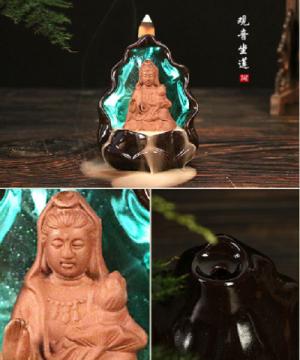 Thác Khói Trầm Hương Có Đèn