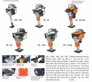 Phụ tùng đầm cóc Mikasa, Tacom, Miewa mới 100%. Giá cả hợp lý, có bảo hành