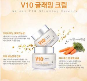 Kem dưỡng trắng da mặt cao cấp V10 Skinaz Hàn Quốc cho làn da trắng sáng