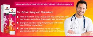 Flekosteel điều trị bệnh thoái hóa đĩa đệm, viêm và chấn thương khớp