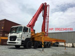 Xe bơm bê tông junjin 52m JXZR 52- 5.16HP