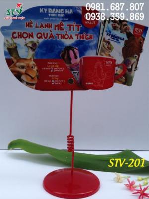 wobbler để bàn, cung cấp wobbler quảng cáo, sản xuất wobbler giá rẻ