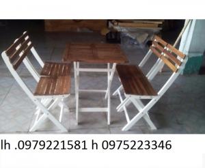 Bàn ghế gỗ quán ăn,quán làng nướng giá rẻ cần thanh lý 30 bộ Hàng mới 100%