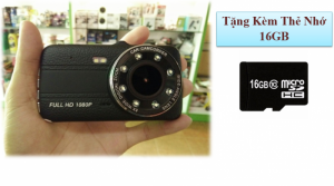 Camera hành trình HD Oncam X17 Pro ghi hình đồng thời hai mắt + Tặng Thẻ Nhớ 16GB - MSN388266