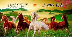 Tuổi thân treo tranh gì hợp phong thủy gạch tranh 3d