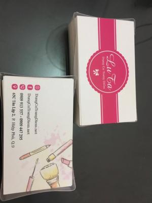 Nhận thiết kế và in namecard , in càng nhiều giá càng rẻ.