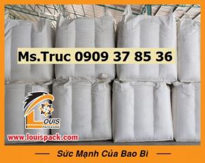 Bao jumbo ống nạp dáy xả đựng 1 tấn nông sản: gạo cà phê, hoa phẩm, hóa chất