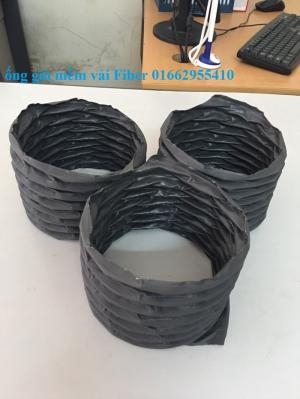 Ống gió mềm vải Hàn Quốc Tarpaulin, Fiber D75, D100, D125, D150, D175, D200, D250, D300... D450, D500