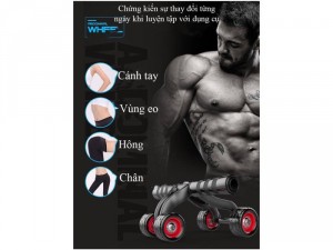 Con lăn 4 bánh đa năng tập cho nhiều bộ phận