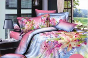 Bộ chăn ga gối cotton satin Julia J497