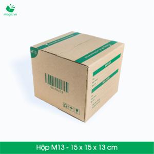 M13 - Size 15x15x13 cm- Hộp Carton đóng gói gửi hàng thu hộ COD