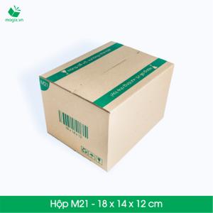 M21 - Size 18x14x12 cm- Hộp Carton đóng gói gửi hàng thu hộ COD