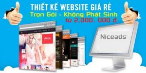 Thiết Kế Website TRỌN GÓI  - Không Phát Sinh