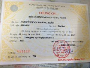 Nghiệp Vụ Sư Phạm Giảng Viên Cđ-Đh, Tccn, Sp Nghề, Uy Tín Chất Lượng Hcm