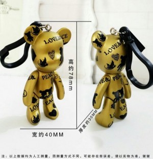 Móc khóa gấu popobe