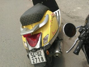 Xe tay ga vespa 125cc liên danh