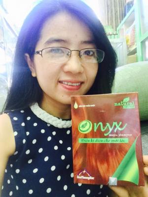DẦU GỘI MÀU NÂU HẠT DẺ ONXY MAGIC 0902.858.377
