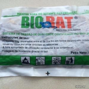 Thuốc Diệt Chuột Vi Sinh Biorat 1kg-20 Gói