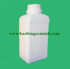 Chai nhựa vuông đựng thuốc trừ sâu 500 ml, chai nhưa 1 lít