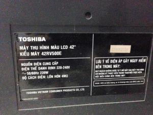 Bán ivi toshiba 42in đã qua sử dụng