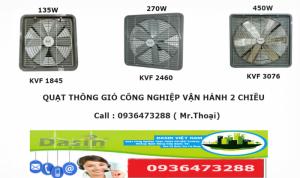 Quạt thông gió lưu thông không khí trong nhà xưởng