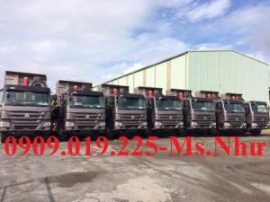 Xe Ben Howo 4 Chân Thùng Đúc (Nặng/Nhẹ) 2017 Nhập Khẩu Nguyên Chiếc