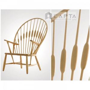 Peacook Chair Ghế thư giãn hình con công gỗ nệm đan nhập khẩu HCM