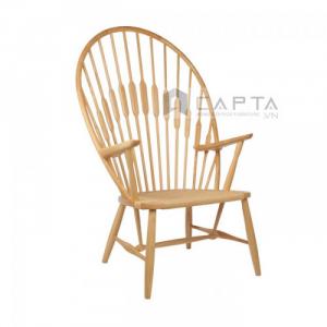 Peacook Chair Ghế thư giãn hình con công gỗ nệm đan nhập khẩu HCM