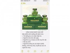 Cốm chùm ngây