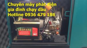 Chuyên máy phát điện chạy dầu 5kw,7kw,8kw,10kw siêu cách âm,tiết kiệm dầu