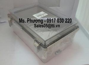 Vỏ Tủ điện nhựa sử dụng ngoài trời kín nước Boxco kích thước 300x400x180 nắp trong