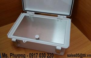 Vỏ Tủ điện nhựa sử dụng ngoài trời kín nước Boxco kích thước 300x400x180 2 lớp cửa