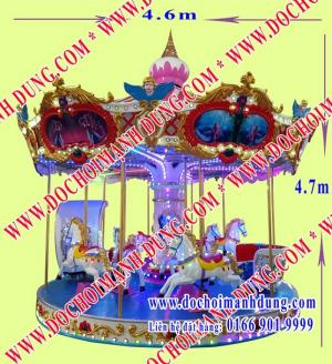 Đu quay nhún Nữ Hoàng, đu quay nhún, đu quay thiếu nhi, đu quay công viên