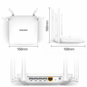 Wifi Modem K2 Phicomm 1200Mbps chuyên nghiệp Kích sóng 4 routers