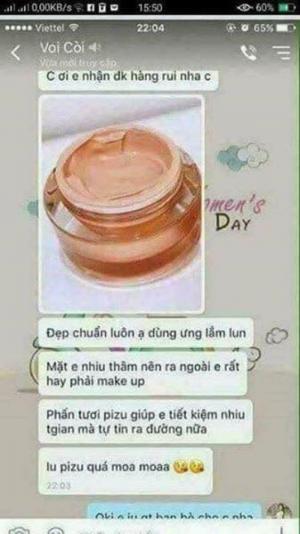 Phấn nước tươi thực vật pizu